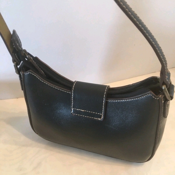 Black And Brass SMALL HANDBAG BY MINNICI - Picture 4 of 7